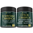 Bundle 7in1 Berberine HCl 97% Suplimente & 6in1 Premium Ceylon Scorțișoară Suplimente