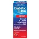 Tusin diabetic DM Putere maxima Tuse si Congestionare piept lichid Cough Syrup, sigur pentru diabetici, Berry aroma, 4 Fl Oz (Pachet de 1)