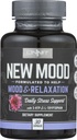 Onnit New Mood Dietary Supplement, Mood & Relaxare, Daily Stres Support, Gluten Free, 30 Capsule