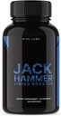 Jack Hammer Libidoo Booster pentru bărbați, Jack Hammer Libidoo Booster Supliment, Jack Hammer Libidoo Booster Puternic Toate Formula Naturală pentru a îmbunătăți performanța, Jackhammer Recenzii (60 capsule)