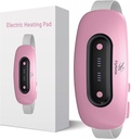Pad de încălzire electrică, Pad portabil de încălzire menstruală fără fir cu 4 niveluri de căldură și 4 Moduri de masaj, Fast mare de încălzire Belly Wrap Centura pentru cramps, Back Pain Cadouri de ajutorare pentru femei fete ei (Pink)