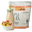 Combustibil Vegan praf de fructe aroma - 21g de proteine Fiecare servire, delicioasa planta-Blend pentru cresterea musculara, Crafted de mazăre, cu Vegan D3, fără arome artificiale, Gluten-Free