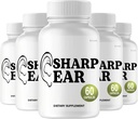 (5 ambalaj) Sharp ureche - Sharp ureche Advanced Tinitus suport Supliment (300 capsule)