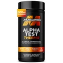 MuscleTech Testosteron termogenic Booster pentru bărbaţi, AlphaTest Termo - T-Boost Mens Supliment cu Tribulus Terrestris - bărbaţi Gym Suplimente de antrenament pentru cresterea musculara, rezistenţă & energie - 90 pastile