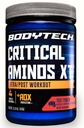 BODYTECH Critical Aminos XT Intra/Post Workout Powder in Delicious Fruit Punch Flavor - Formulat pentru a sprijini recuperarea musculară și îmbunătățirea performanței pentru rezultate optime (15,9 oz / 45 Serviri)