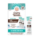 GuruNanda Pachete saline preamestecate pentru clătiri nazale (120 Count), Toate Pachete naturale de clătire sinus pentru a ajuta cu alergii și congestie ajutor, 0.08oz fiecare