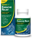 MagniLife Earache Relief, Rapid-Acționare ajutor natural pentru înot ureche, durere și disconfort de alergii, rece și gripă - 90 comprimate rapid dizolvare