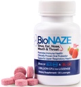 Probiotic oral BLIS K12 & BL-04 pentru Sinus, Tonsil Stones, Bad Breath, Post Nasal Drip, Throat, Mouth, Teeth & Gut - Îmbunătățirea sănătății orale și respiratorii. Tulpini probiotice dovedite clinic 30 ct