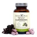 Rădăcini de plante Organice capsule negre de elderberry 