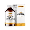 Ferosulfat 325mg Fier lichid 65mg de fier elementar de Llorens Care - 6 oz - Caramel Flavor (6 oz, Caramel)