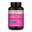 Dr. Mercola Krill ulei pentru femei - 2 mg Astaxantină - MSC Certified Sustainable - Suporturi Creier, Skin & Immune Systems - cu Omega-3s - Non-GMO, Gluten-Free & Soy-Free - 270 capsule (30 Servings)