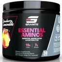 Granit Essential Amino Acids Powder for Muscle Recovery and Growth with 10g EAAs and 7g BCAAs - Soy-Free, Gluten-Free, 448g (30 Servings), Strawberry Lemonade