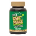 NaturasPlus Ultra GHT Male Extended eliberare Bilayer Tablete - 90 Suplimente vegetariene - Putere maximă Testosteron natural și hormon uman de creștere Boost- Gluten-Free - 30 Serviri