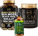 Maju Superfoods Ulei de Oregano, BSM nr. 1 și capsule minerale Replenish
