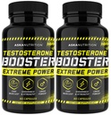 Testosteron Booster pentru bărbați - Masculin Consolidarea Supliment cu Horny Goat buruieni & Tongkat Ali - Muscle Builder Extindere pastile - Test natural Booster dorința crescut, energie, rezistență, libido (2 PACK)