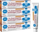 MED PRIDE Clotrimazol Cream antifungice 1 Procent tratează Jock picior sportiv mâncărime Ringworm liniștește mâncărime ardere tratament de îngrijire a pielii pentru copilul 4 ambalaj