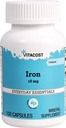 Vitacost Fier - 18 mg - 100 capsule