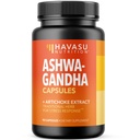 Ashwagandha 1000mg cu extract de Anghinare - Capsule Ashwagandha pentru Stres, Mood și suport energetic - Adaptogene Herbal Support pentru bărbați și femei - 90 Vegan, capsule non-OMO, 45 Serviri
