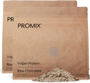 ProMix Nutritie Plant-Based Pudra de proteine din Vegan, Ciocolata bruta - Proteina de Pea & Vitamina B-12 - 