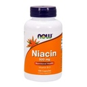 ACUM Alimente Suplimente, Niacin (Vitamina B-3) 500 mg, Essential B-Group Vitamina*, Nutritional Health, 100 Capsule