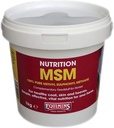 MSM (methyl sulfonyl metan), Equimins, Horse Nutrition, Joints & Soundness, 1,0 kg