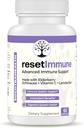 ResetImmune - Advanced Immune Support - with Elderberry, Echinacea, Vitamina C, Lactobacillus - 60 Vegan Capsule