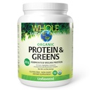 Întreg Pământul și Marea de la factorii naturali, proteine și verzi fermentate organice, supliment alimentar întreg Vegan, nearomatizat, 1 lb 9 Oz