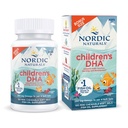 Nordic Naturals Childrens DHA, Căpșuni - 120 Mini Geluri moi masticabile pentru copii - 250 mg Omega-3 cu EPA & DHA - Dezvoltarea și funcția creierului - Non-GMO - 30 Serviri