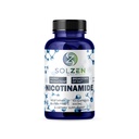 B3 Nicotinamida 500 mg Niacină fără culoare eficace. Booster de energie, Regenerator de celule, care susține declin cognitiv, anti-îmbătrânire și ajută rupe în jos carbohidrați și grăsimi (100 Conte)