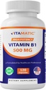 Vitamatic Vitamina B1 (Thiamină) 500 mg, 120 capsule
