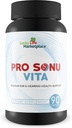Pro Sonu Vita - Suplimentul de suport pentru urechi naturale - Promovarea funcţiei auditive îmbunătăţite şi audiere cu vitamine, minerale, antioxidanţi, şi extracte de plante - Ajutor Ureche Internă şi Sănătatea Urechei Interioare