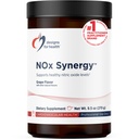 Proiectări pentru Sinergia NOx în domeniul sănătății - Pulberea de amestec de băuturi pentru a sprijini nivelurile de oxid azotic sănătos - L-Arginină, Creatină, L-Citrulină + Mai mult - Antrenament Pre - Aroma de struguri (30 Servings / 270g)