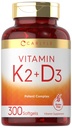 Carlyle Vitamina K2 D3 Supliment 
