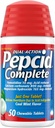 Pepcid Complete Acid Reductor + Antiacide Comprimate masticabile, Cool Mint Flavor, 50 Numărătoare de Pepcid Complete (ambalaj de 1)