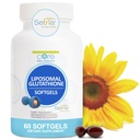 Nucleu Med Science Liposomal Glutatione Supliment (500mg, 60 Softgels) - Pure Setria redus cu Complex fosforolipid - Antioxidant Supliment pentru energie, și piele