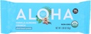 Aloha Organic Vanilla Almond Crunch Proteine Bars, 14g Plant-Based Proteine, USDA Certified Organic, Gluten Free & Non-GMO, 1.9 Oz (Pachet de 12)