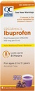 Alegerea de calitate pentru copii Ibuprofen 100mg suspensie orală, Reductor durere/febră, Aromă de struguri 4 FL OZ