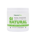 Naturas Plus GI Pulbere de băutură naturală - 6.14 Ounce, Pudră vegetariană - Supliment alimentar pentru Digestive Total Wellness - Probiotice, Prebiotice, Enzime - Gluten-Free - 30 Serviri