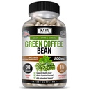 Kaya Naturals Green Coffee Bean Extract - non-GMO, Gluten-Free Supliment (30 Count (Pachet de 1)