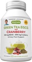 ANDREW LESSMAN Ceai verde EGCG & Cranberry 180 capsule - standardizate pentru catechini și polifenoli. Ajută la protejarea țesuturilor, organelor și sistemelor în tot corpul. Suport puternic antioxidant