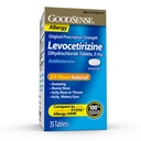Comprimate de levocetirizină cu hidroclorură de bun simţ, antihistaminice, 5 mg, 35 Număr de atomi (Pachet de 1)
