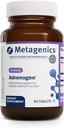 Metagenici Adrenogen - Sanatate suprarenala cu concentrat suprarenal brut, B Vitamine si supliment PABA - suporta echilibru hormonal, energie si sistem nervos functie * - non-GMO, gluten-free - 90 comprimate