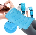 Full Back Pack de gheață pentru răni Reutilizabile Gel mare Ice Wrap pentru Relief dureri de spate, Terapie flexibila pentru umflarea, Vânătăi, luxații, Chirurgie, XXL, 21"x13"