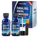 Manichiură unghie tratament extra Putere cu 25% Acid nedecilenic și ulei copac, unghii Fungus tratament pentru unghii & unghii, tratament unghii antifungice pentru unghii deteriorate și unghii groase - 2Pcs