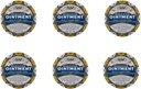 Rawleigh Meditated Ointment: 4.5 oz Blue Tin, Topical Chest Rub for Cold, Nasal Congestion, Minor Aches and Pain, with Camphor, Mentol & Eucalipt, Non-Greasy Formula - Pack of 6