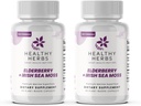 Herbs Wildcrafted Elderberry Sea Moss Capsules 