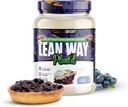 Musclesport Lean Way Proteina de plante - Proteina de mazăre și proteine de orez maro Blend, cu adăugat CLA, MCT și L-Carnitina - 20 Serviri (Blueberry Cobbler)