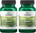 Swanson Full Spectrum Black Cumin Seed 400 Milligrams 60 Capsule (2 ambalaj)