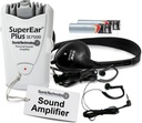 Model SuperEar SE7500 pentru Seniori - Amplificatoare de auz pentru Seniori & Vârstnici, Amplificator de sunet personal Super Ureche, Aparat de ascultare amplificator de sunet și accesorii audio în 50dB Sounds Ambient Crește