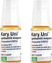Kary Uni X2 PC-uri 10 Ml Cel mai bun picatura ochi de animale de companie Cataracte trata infecție a ochilor Inflamație sigură și blândă Formula - toate animalele pisici de câine de companie ochi de îngrijire
